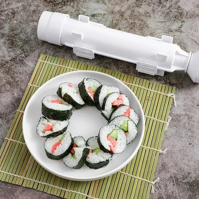 Sushi Making Kit - Sushi Making Machine Drum Plastic Rice