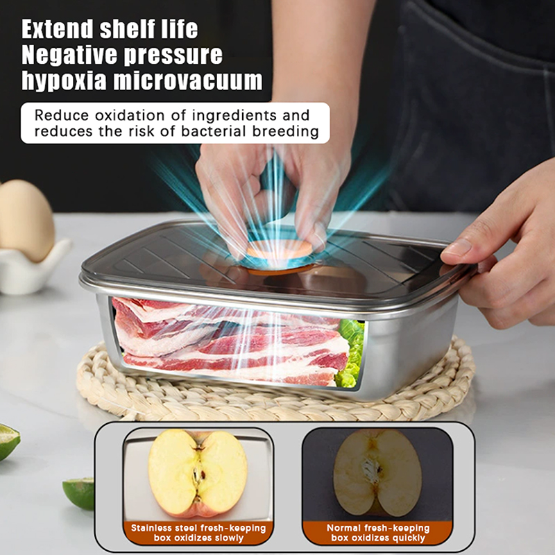 Stainless Steel Camping Lunch  - огляд і ціна Bento Box