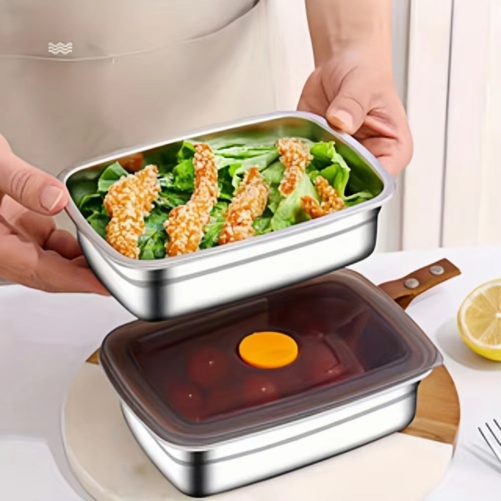 Stainless Steel Camping Lunch  - огляд і ціна Bento Box