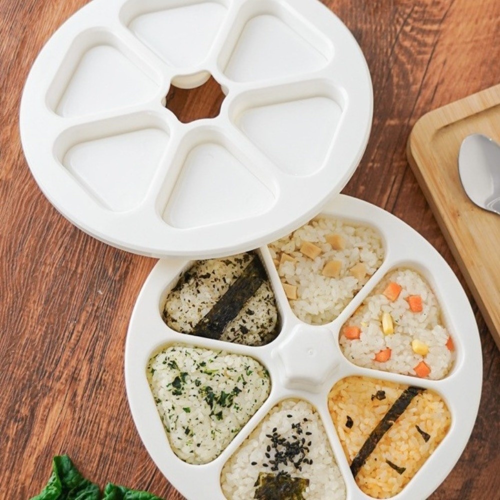 Practical 6 Grids Triangle Sus - огляд і ціна Sushi Making Kit
