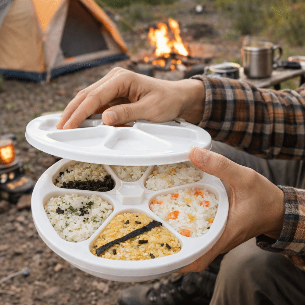 Practical 6 Grids Triangle Sus - огляд і ціна Sushi Making Kit