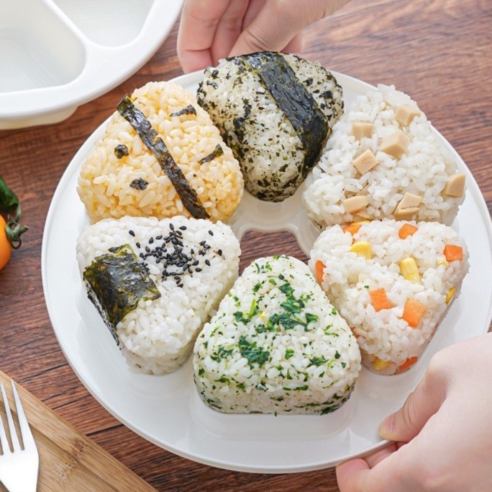 Practical 6 Grids Triangle Sus - огляд і ціна Sushi Making Kit