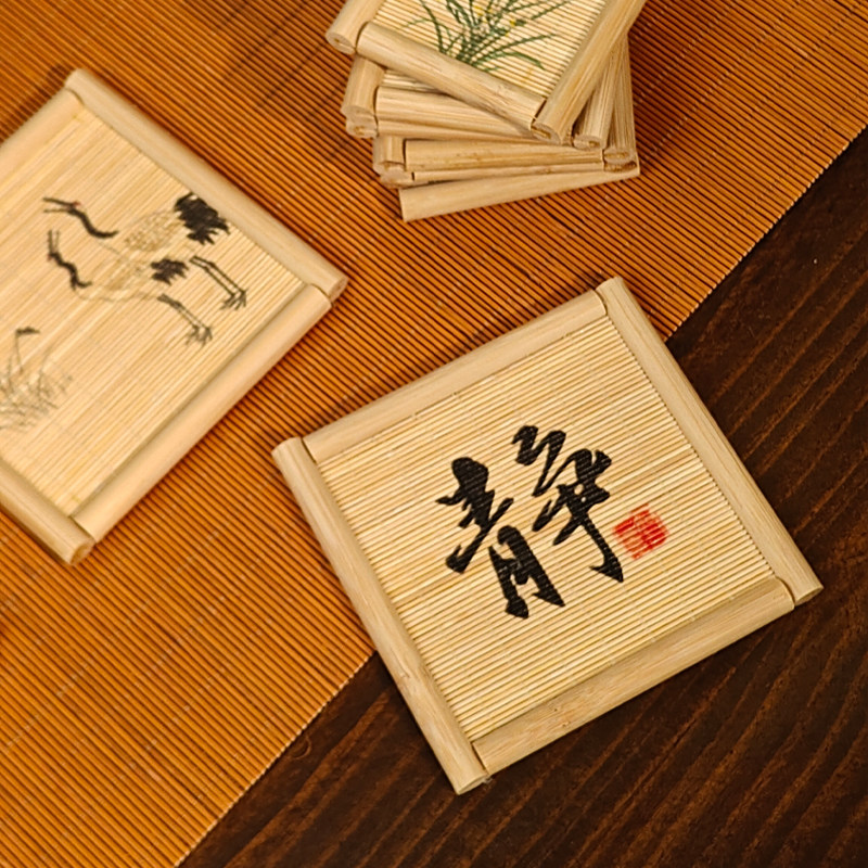 Set of 5 Natural Bamboo Tea Cu - огляд і ціна Japanese Tea