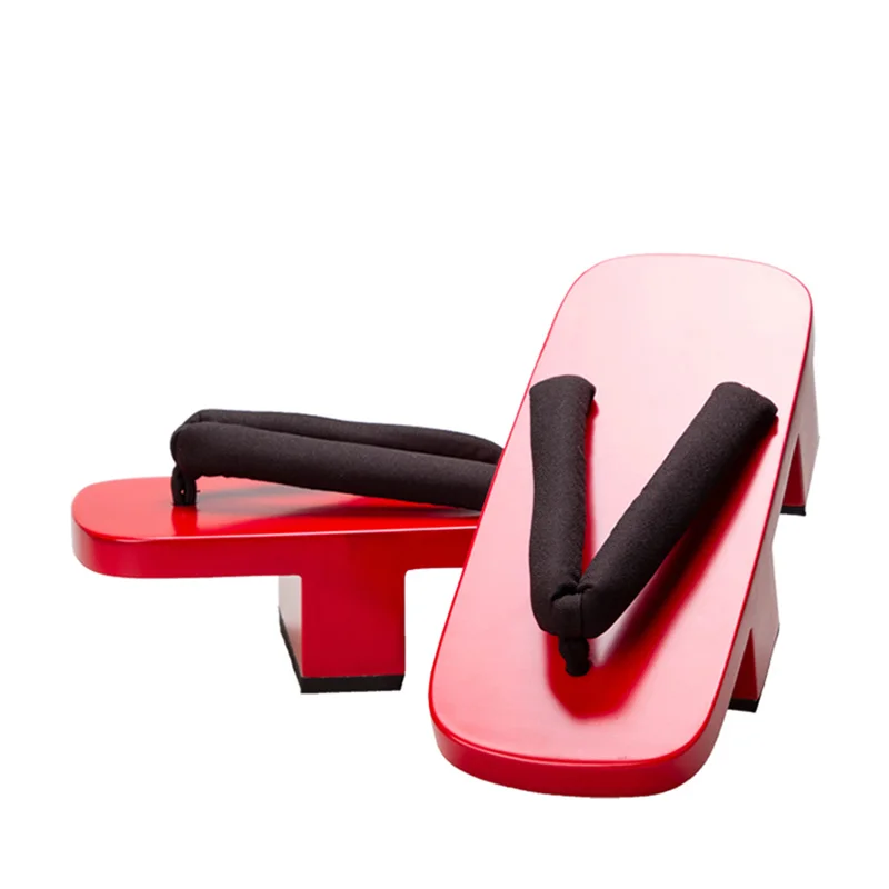 Women's Cosplay Shoes Red Pain - огляд і ціна Geta Wooden Sandal