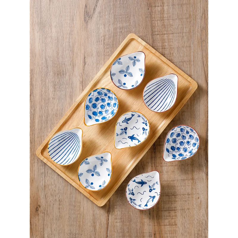 4pcs Ceramic Plate Japanese St - огляд і ціна Japanese Snacks