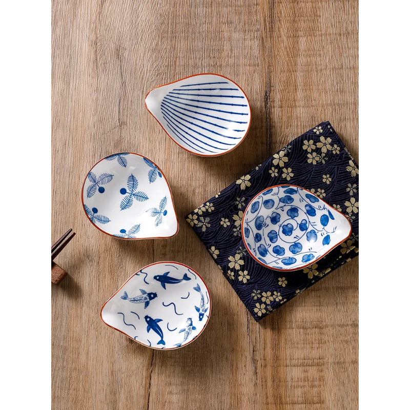4pcs Ceramic Plate Japanese St - огляд і ціна Japanese Snacks