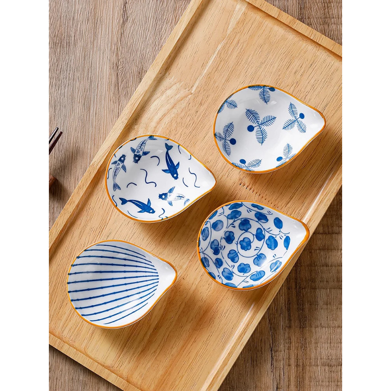 4pcs Ceramic Plate Japanese St - огляд і ціна Japanese Snacks