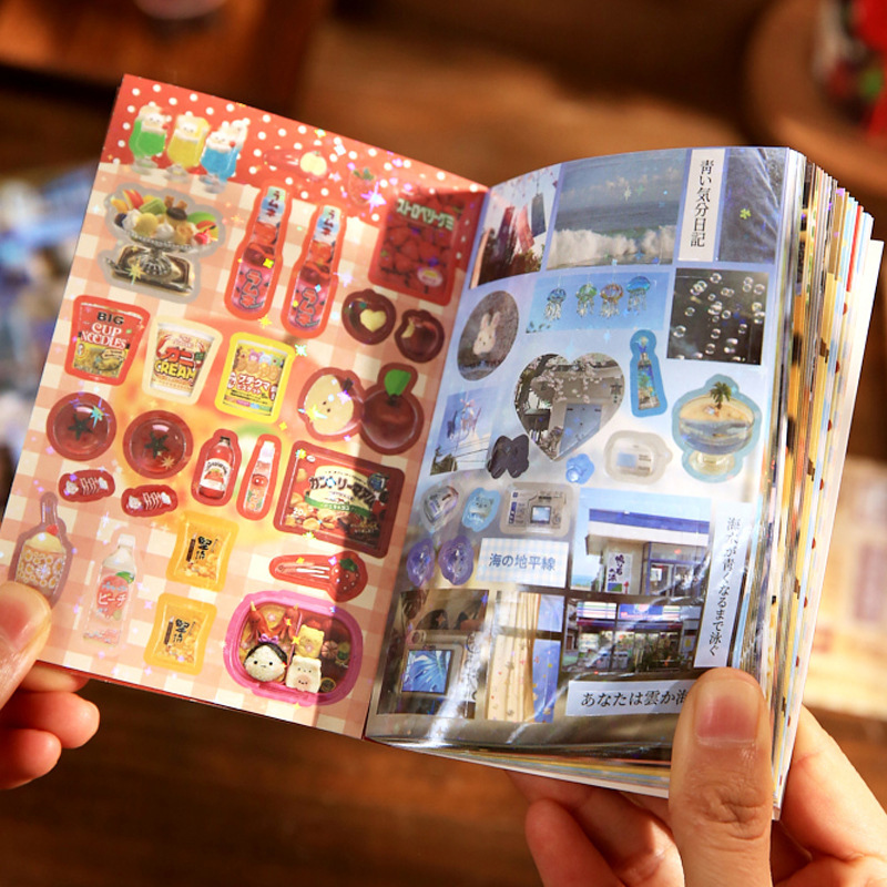 Stickers Book Kawaii Japanese  - огляд і ціна Japanese Snacks