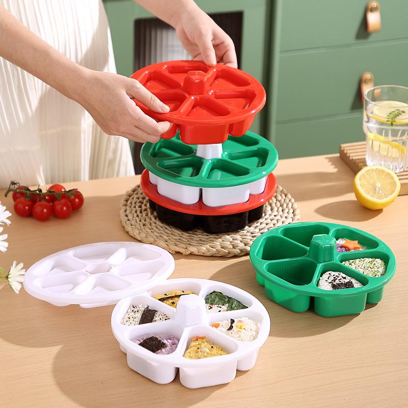 6 In 1 Onigiri Mold Triangle S - огляд і ціна Sushi Making Kit