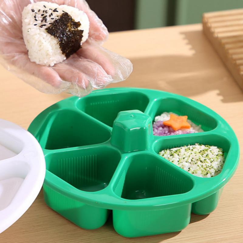 6 In 1 Onigiri Mold Triangle S - огляд і ціна Sushi Making Kit